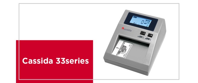 Cassida Corporation выпускает серию автоматических одновалютных детекторов подлинности банкнот Cassida 33 series