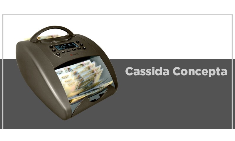 CASSIDA CONCEPTA - новинка среди счетчиков банкнот офисного класса